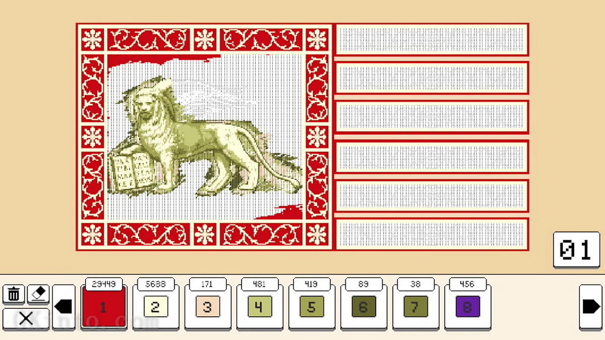 像素填色：集合2.Coloring Pixels: Collection 2