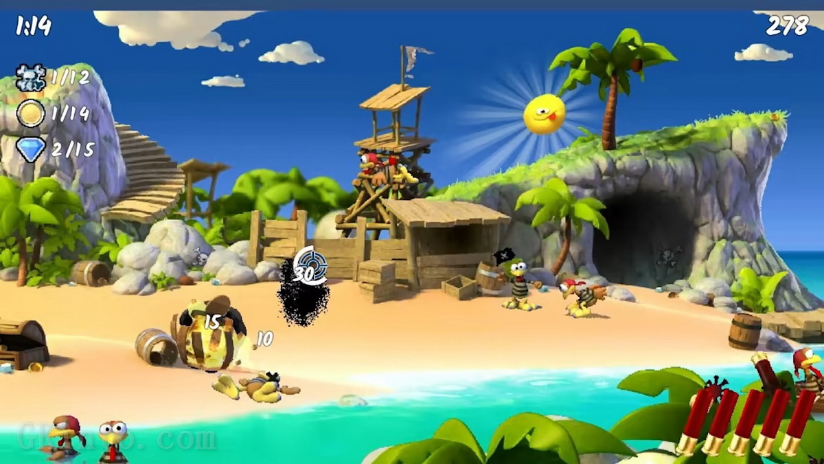 疯狂小鸡：海盗.Moorhuhn Pirates – Crazy Chicken Pirates