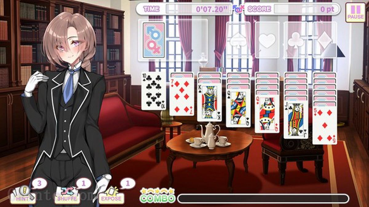 男娘克朗代克纸牌.Otoko Cross: Pretty Boys Klondike Solitaire