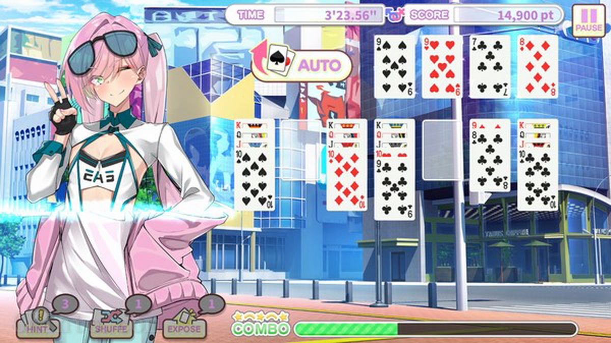 男娘克朗代克纸牌.Otoko Cross: Pretty Boys Klondike Solitaire