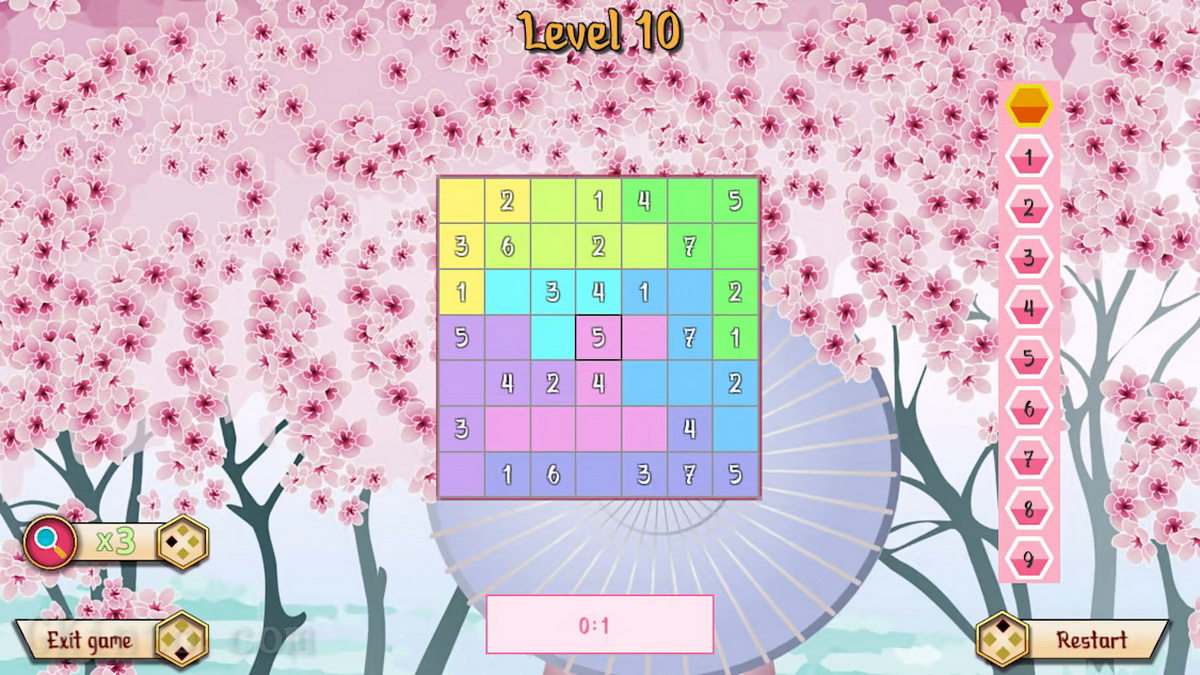 思考逻辑！数独 – 二进制.Think Logic! Sudoku – Binary – Suguru