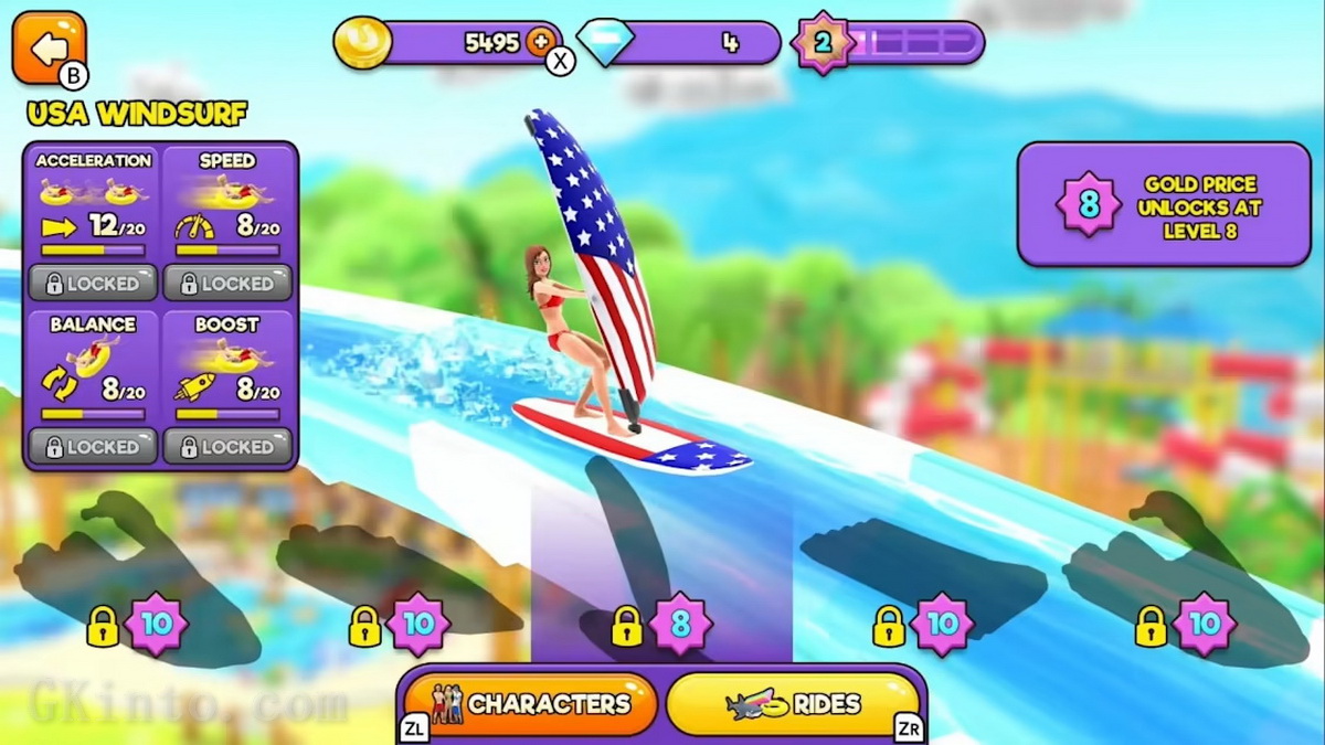 水上公园赛车.Uphill Rush Water Park Racing