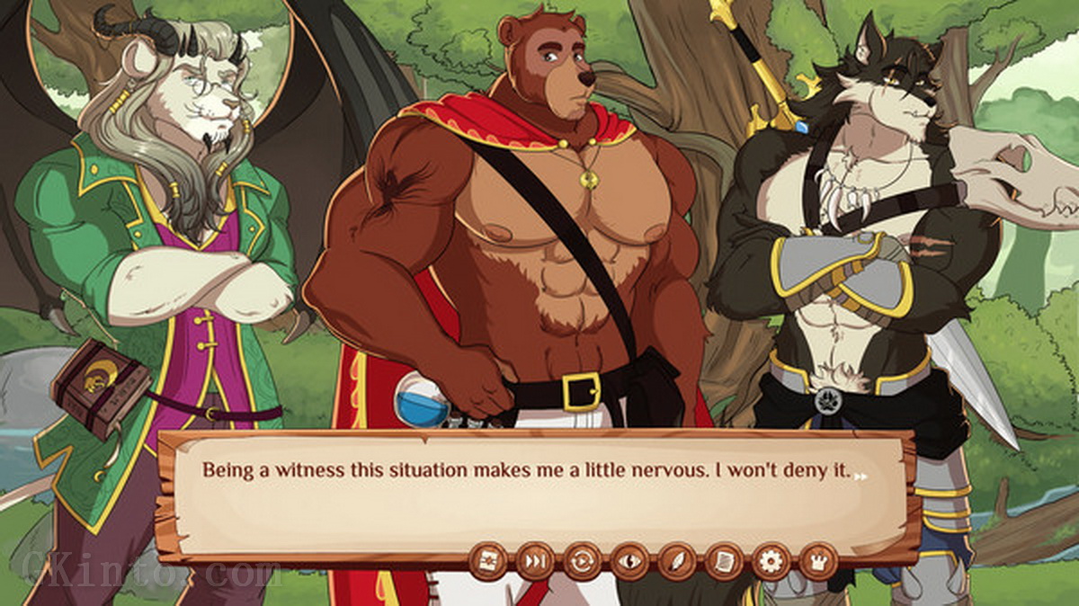 堕落熊的洞穴.Burrow of the Fallen Bear: A Gay Furry Visual Novel