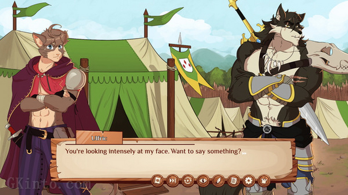 堕落熊的洞穴.Burrow of the Fallen Bear: A Gay Furry Visual Novel