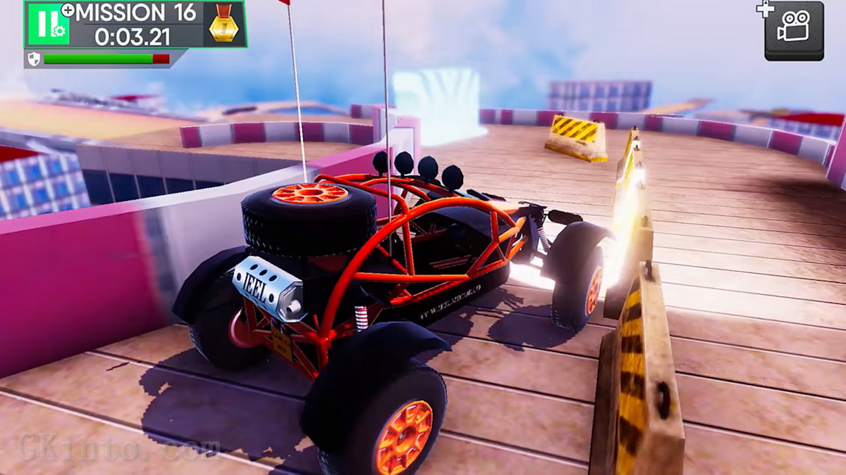 Roof Jump Stunt Driver