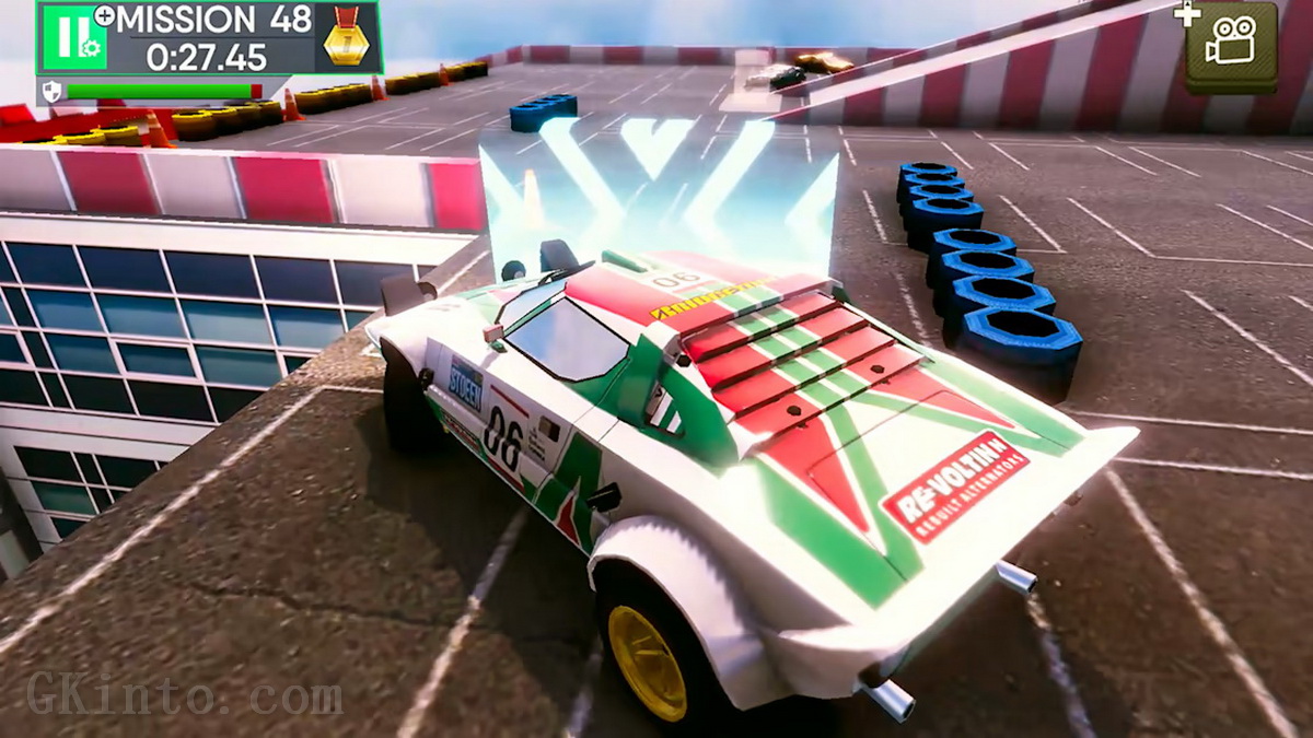 Roof Jump Stunt Driver