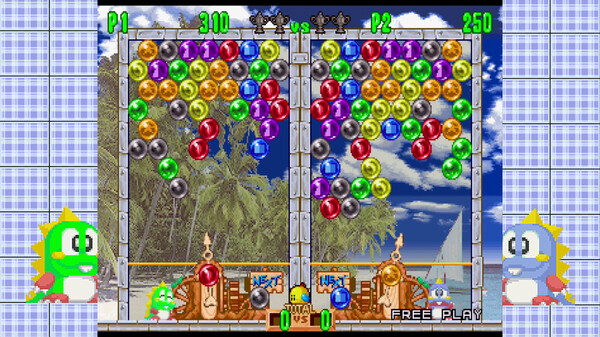 欢乐泡泡龙2X/3合集.Puzzle Bobble2X/BUST-A-MOVE2 Arcade Edition & Puzzle Bobble3/BUST-A-MOVE3 S-Tribute