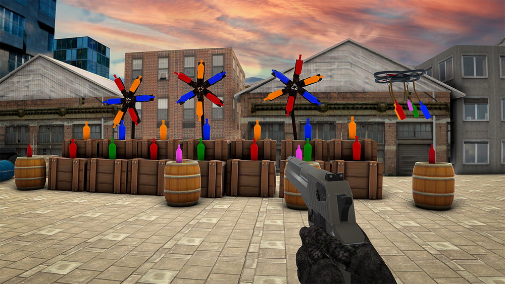 Bottle Shooter Pro Aim Master