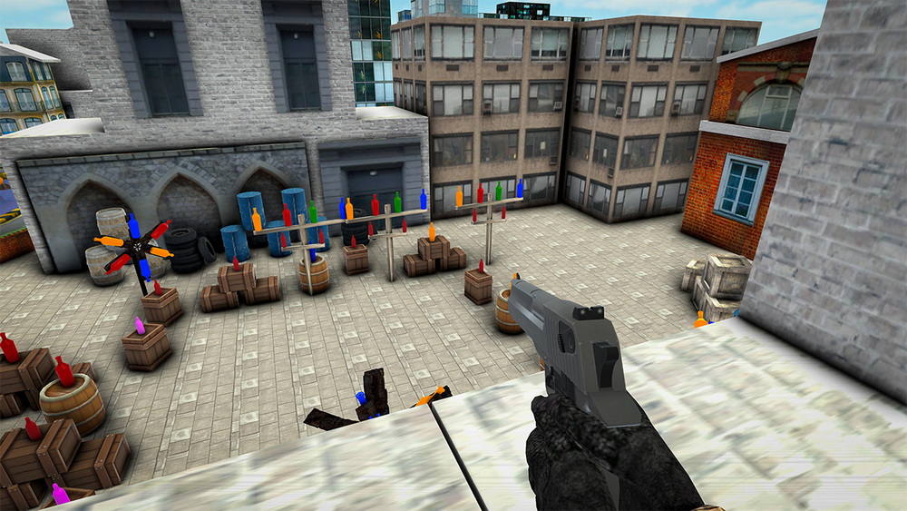 Bottle Shooter Pro Aim Master