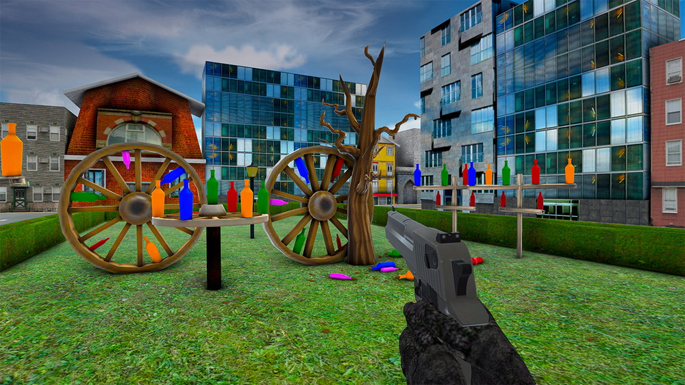 Bottle Shooter Pro Aim Master