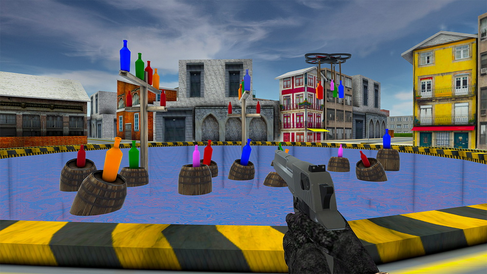 Bottle Shooter Pro Aim Master