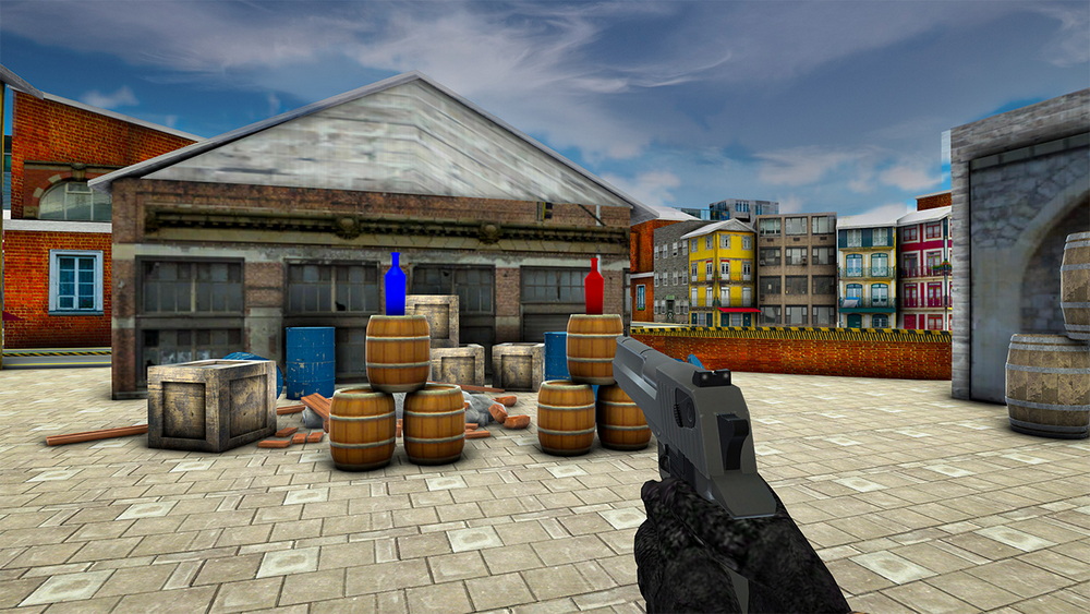 Bottle Shooter Pro Aim Master