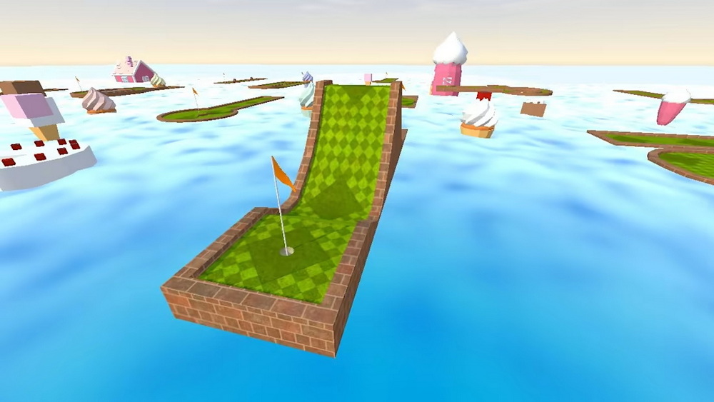 简单的迷你高尔夫3D.Simple Mini Golf 3D