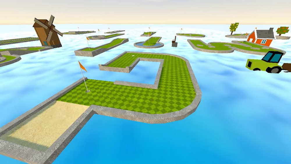 简单的迷你高尔夫3D.Simple Mini Golf 3D