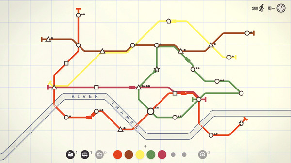 迷你地铁.Mini Metro