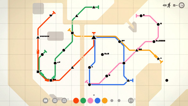 迷你地铁.Mini Metro