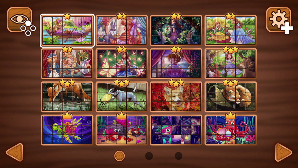 互换拼图.Swap Puzzles