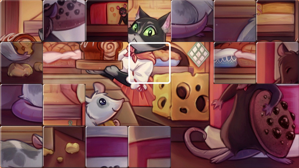 互换拼图.Swap Puzzles