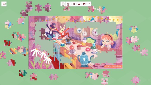 爱丽丝漫游仙境：拼图解谜童话.Alice in Wonderland: A Jigsaw Puzzle Tale