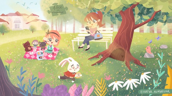 爱丽丝漫游仙境：拼图解谜童话.Alice in Wonderland: A Jigsaw Puzzle Tale
