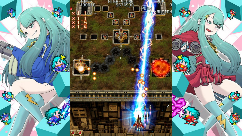 雷电3x 米卡多：狂热版.Raiden III x Mikado Maniax