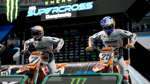 野兽越野摩托车：官方游戏6.Monster Energy Supercross 6: The Official Videogame