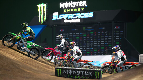 野兽越野摩托车：官方游戏6.Monster Energy Supercross 6: The Official Videogame