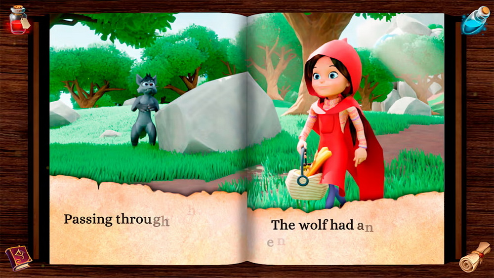 小红帽.Little Red Riding Hood: Interactive Book
