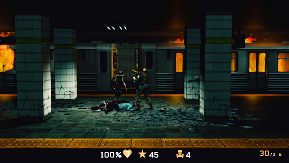 Z World Zombie Death War : Survival Platformer Game Left Killer Box 2023