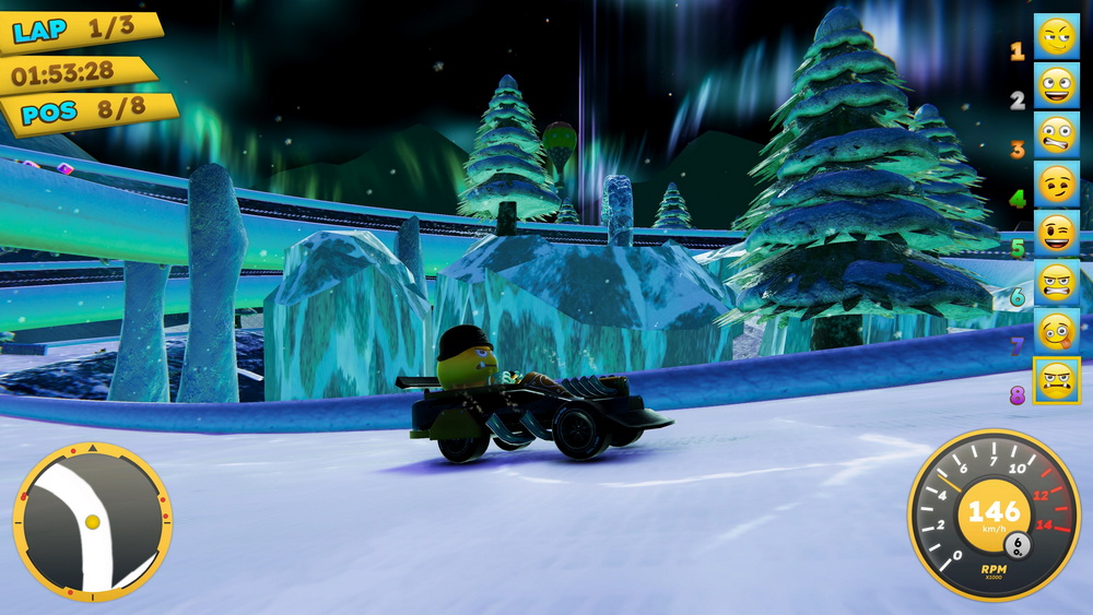 emoji 赛车手.Emoji Kart Racer