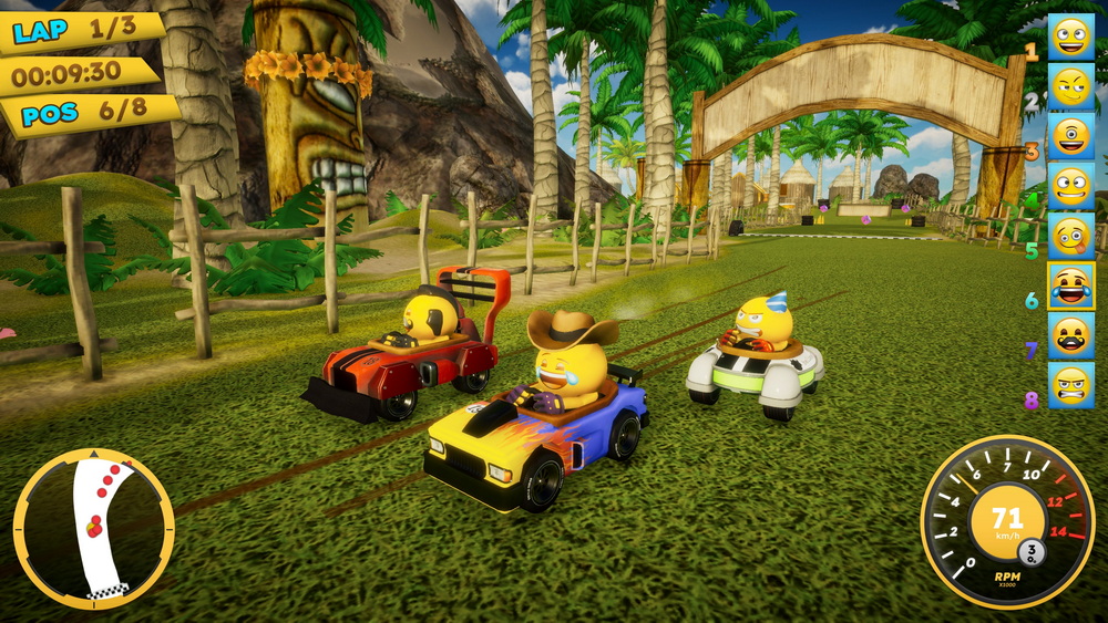 emoji 赛车手.Emoji Kart Racer