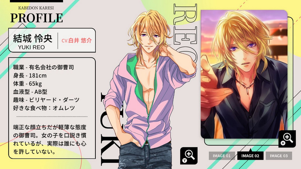 Kabe Don Boyfriend Midsummer Chara Man