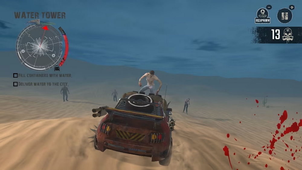 僵尸丛中的骑手.Rider Among Dead