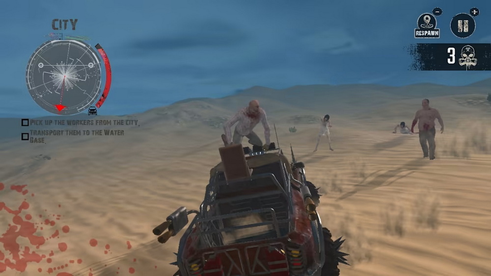 僵尸丛中的骑手.Rider Among Dead