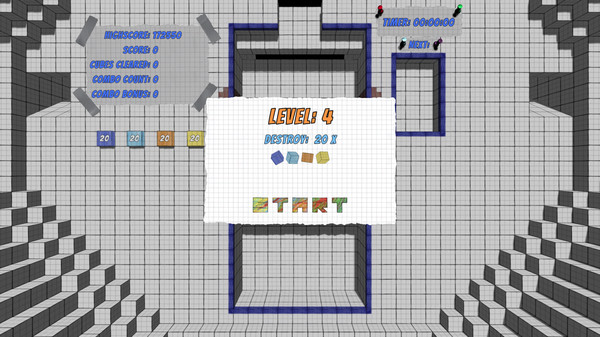 纸俄罗斯方块.Papertris