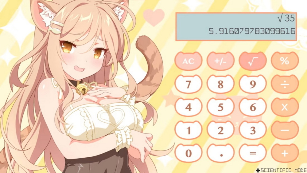 樱花猫计算器.Sakura Neko Calculator