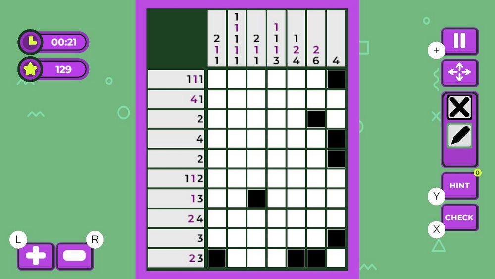 方块和数字.Squares and Numbers