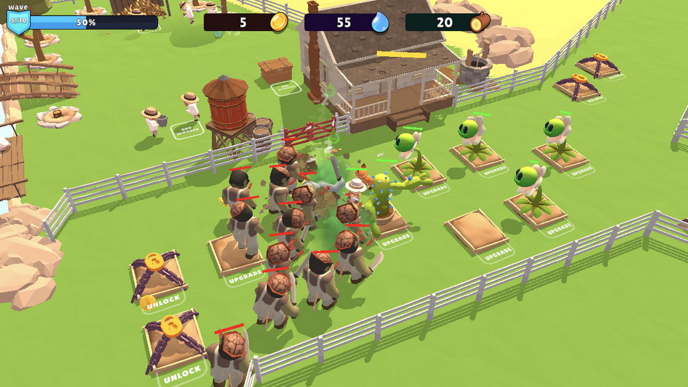 僵尸花园与植物防御.Zombie Garden vs Plants Defence