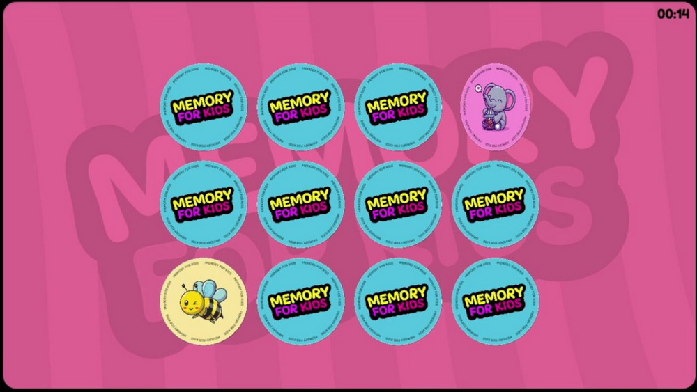 儿童记忆游戏.Memory Game for Kids