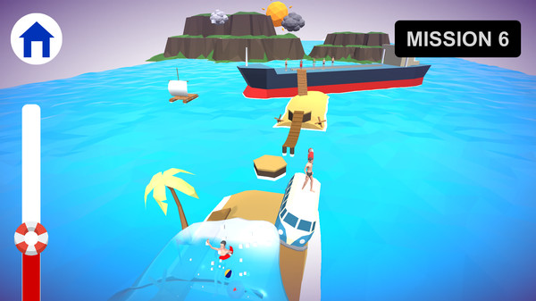 避浪模拟器.Waves Running Simulator