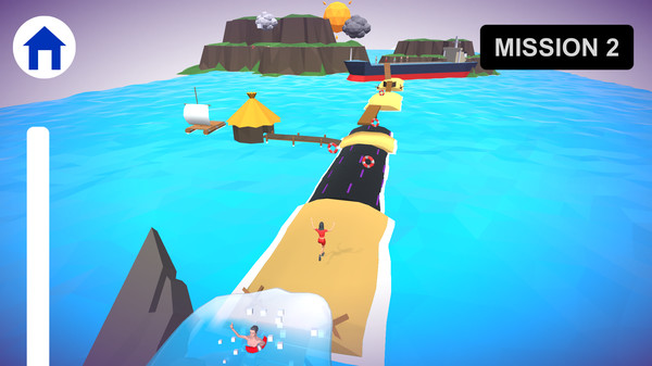 避浪模拟器.Waves Running Simulator