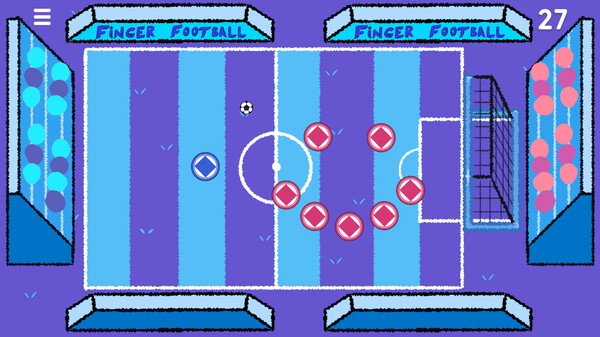 手指足球：一球成名.Finger Football: Goal in One