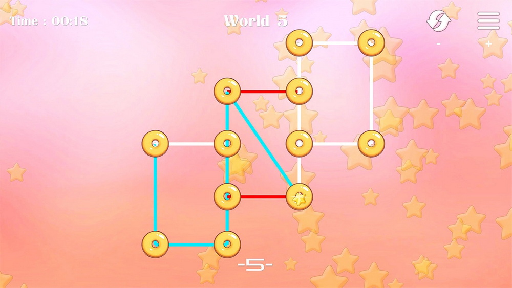 连点谜题：经典休闲街机.Connect Dots Puzzle: Classic Casual Arcade