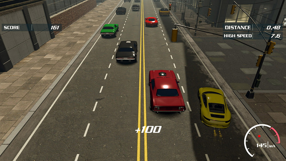 公路赛车.Racing in Car