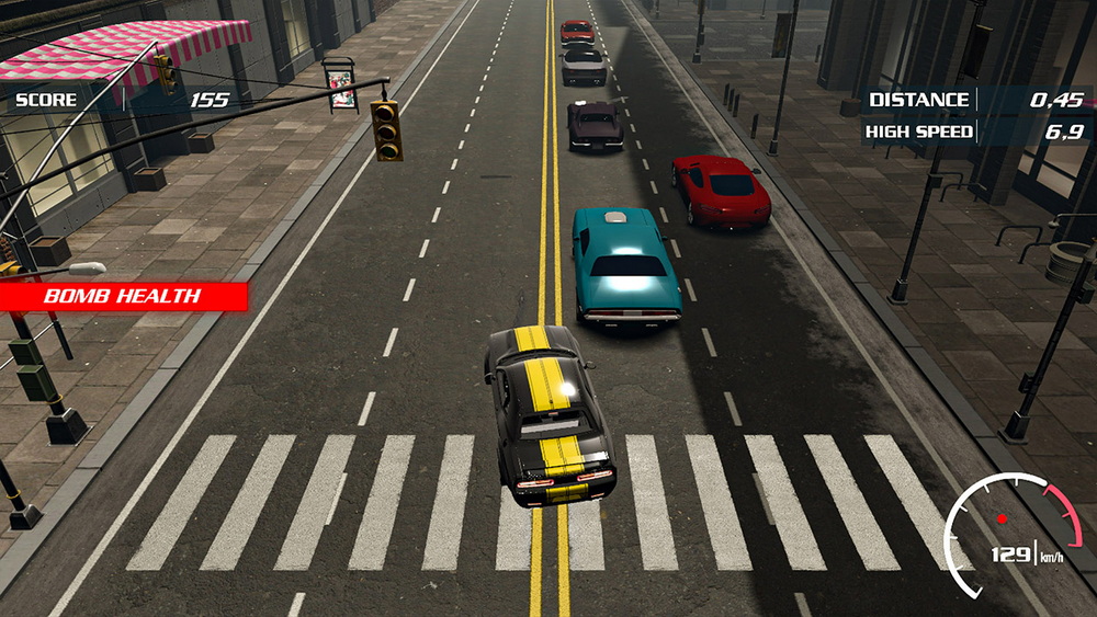 公路赛车.Racing in Car