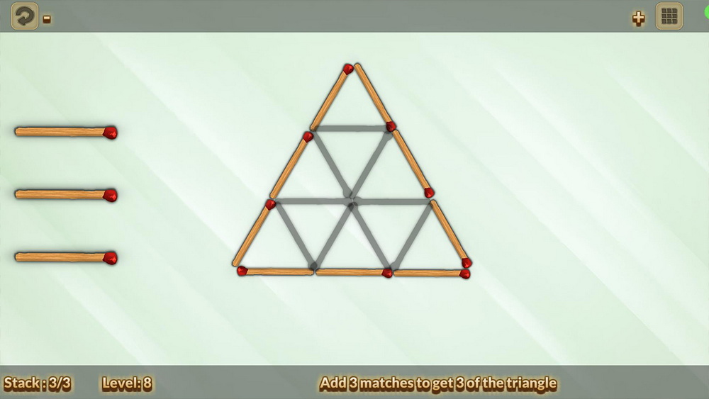 火柴谜题：经典逻辑游戏.Matches Puzzle: Classic Logic Arcade