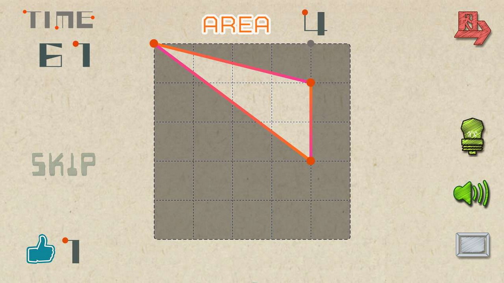 面积迷宫.Menseki: Area Maze Search