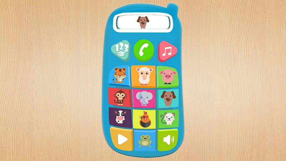 Baby Phone 3 in 1 for Kids,Puzzle,Animal,Funny,Parent,Coloring