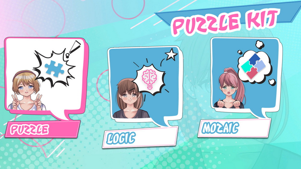 动漫美少女拼图.Anime Beauty Girl Puzzle: Love Game History Adventure