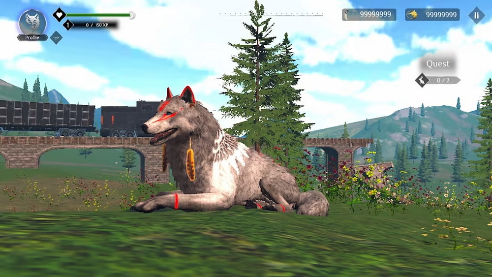 狼模拟器：RPG生存动物之战.Wolf Simulator: RPG Survival Animal Battle
